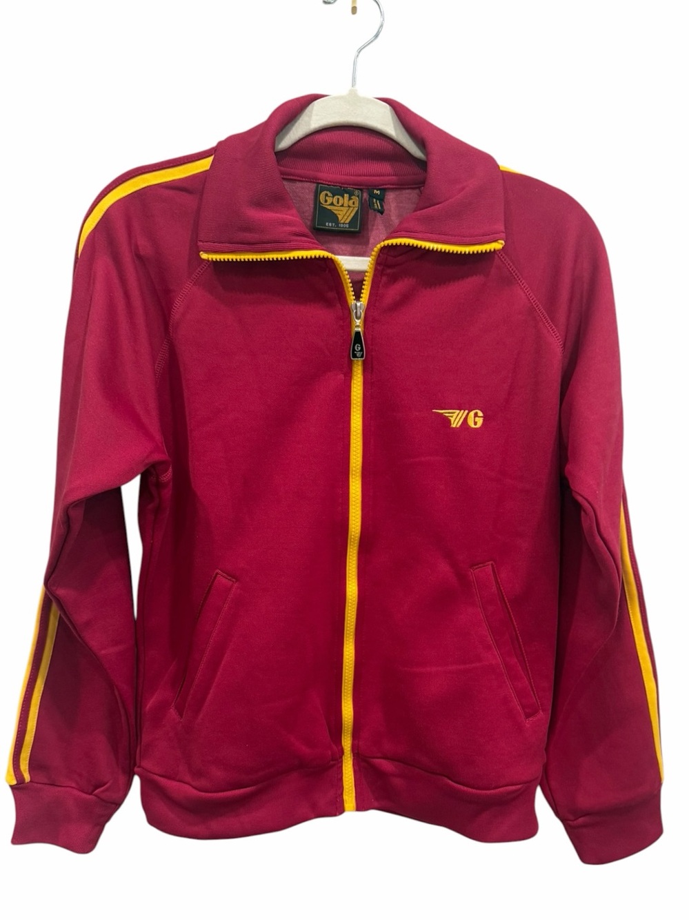 Gola Women’s magenta full zip track jacket size medium‎ NWOT